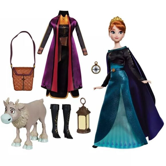 NEW Anna Story Doll Friends Play Set Frozen 1 & 2 NIB Disney Store SHIPS TODAY! - Picture 10 of 11